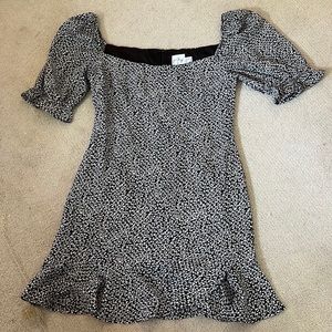 Princess Polly Black Floral Dress